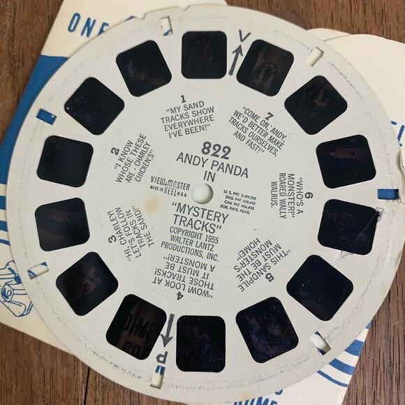 View Master slide reels Woody the Woodpecker Andy Panda Chilly Willy the Penguin - Picture 6 of 8